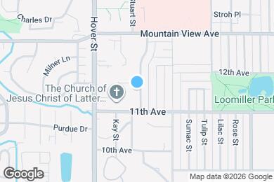 Map image of the property - 1127 Frontier Dr