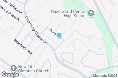 Map image of the property - 1126 Borden Dr
