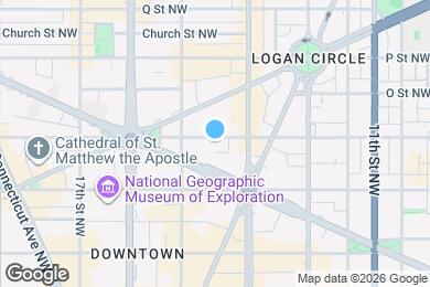 Map image of the property - 1420 N Street NW #605