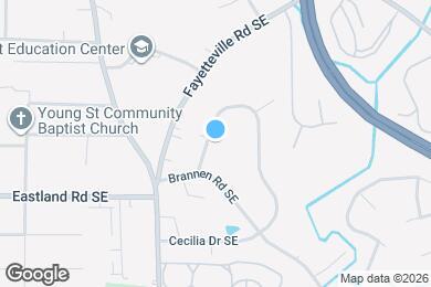 Map image of the property - 1790 Cecilia Dr SE