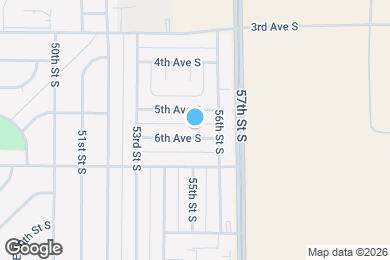 Map image of the property - 5503 6th Ave S