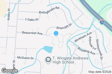 Map image of the property - 2014 Carlisle Way