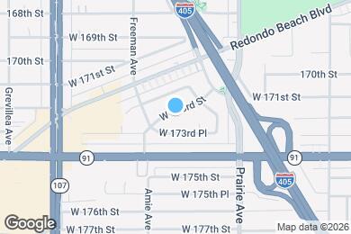 Map image of the property - 4152 W 173rd St