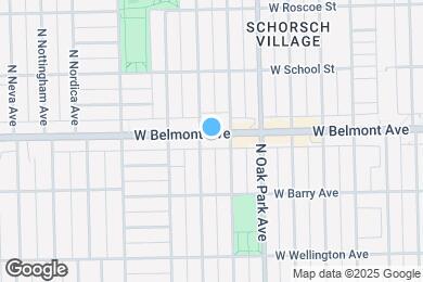 Map image of the property - 6853 W Belmont Ave