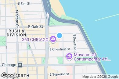 Map image of the property - 196 E Delaware Pl