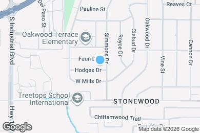 Map image of the property - 602 Hodges Dr