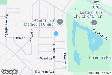 Map image of the property - 313 Lovers Ln