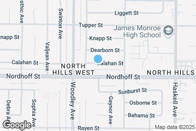 Map image of the property - 16102 Calahan St
