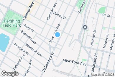 Map image of the property - 341 Palisade Ave