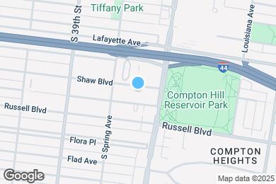 Map image of the property - 3636 Shaw Blvd