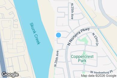 Map image of the property - 2531 W White Feather Ln