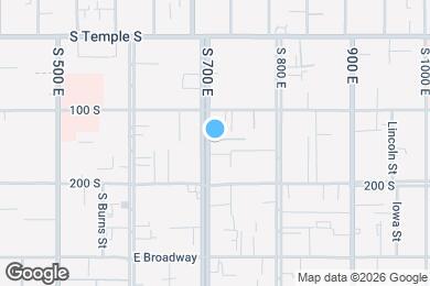 Map image of the property - 135 S 700 E