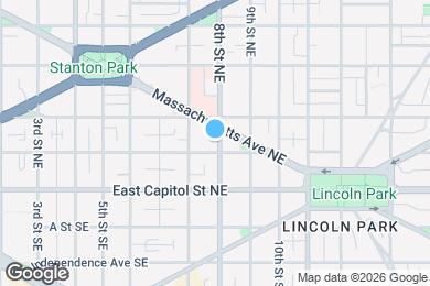Map image of the property - 104 8th St NE