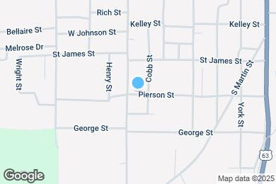 Map image of the property - 906 Pierson St