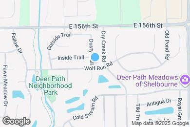 Map image of the property - 15436 Dusty Trail