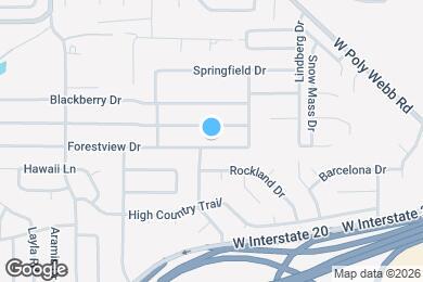 Map image of the property - 6515 Forestview Dr