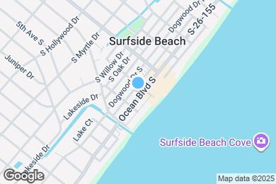 Map image of the property - 111B S Yaupon Dr