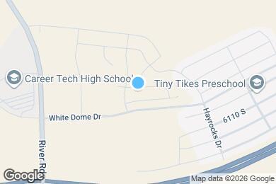 Map image of the property - 1382 E White Desert Dr