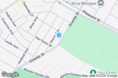 Map image of the property - 1910 Oneida St