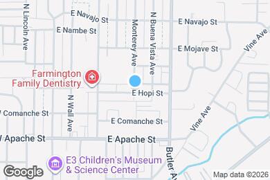 Map image of the property - 700 N Monterey Ave