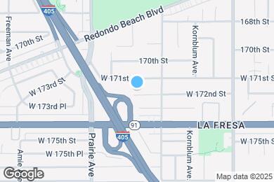 Map image of the property - 3849 W 172nd St