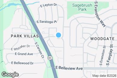 Map image of the property - 14308 E Whitaker Pl