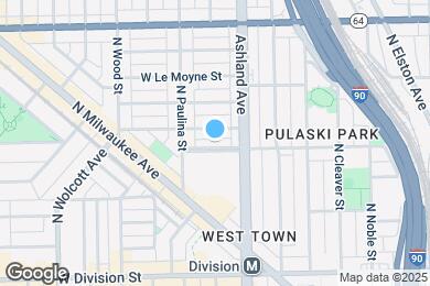 Map image of the property - 1628 W Blackhawk St