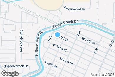 Map image of the property - 1530 W 23rd St