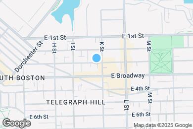 Map image of the property - 549 E 3rd St