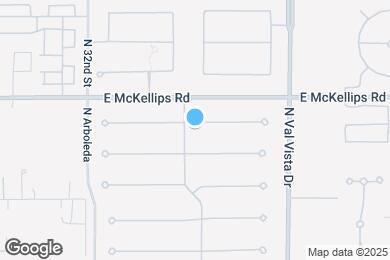 Map image of the property - 3403 E June Cir