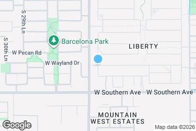 Map image of the property - 9072 W Hidalgo Ave