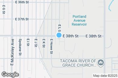 Map image of the property - 4106 E L St