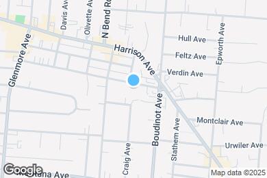 Map image of the property - 3131 Mozart Ave