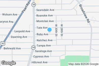 Map image of the property - 3114 Ruby Ave