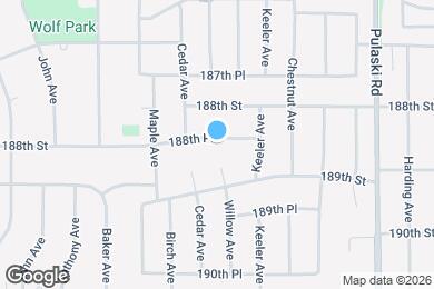 Map image of the property - 4259 188th Pl