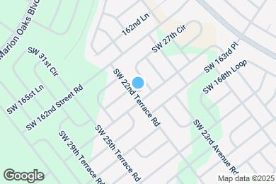 Map image of the property - 16573 SW 22nd Terrace Rd