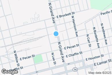 Map image of the property - 414 N Grand Ave