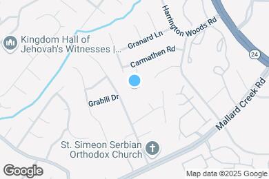 Map image of the property - 3309 Glamorgan Ct