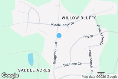 Map image of the property - 6321 Bridgemont Ln
