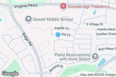 Map image of the property - 5516 Broken Bend Dr
