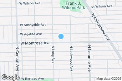 Map image of the property - 5338 W Montrose Ave