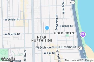 Map image of the property - 1300 N Dearborn St