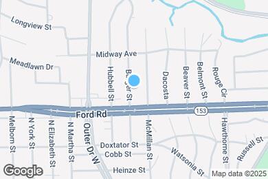 Map image of the property - 5654 Burger St