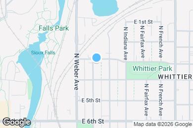 Map image of the property - 630 N Nesmith Ave