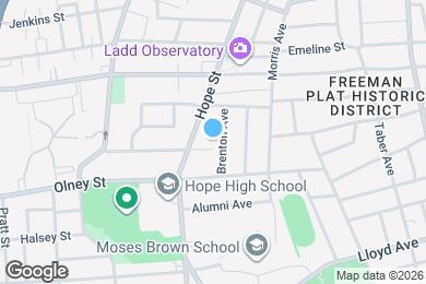 Map image of the property - 104 Carrington Ave