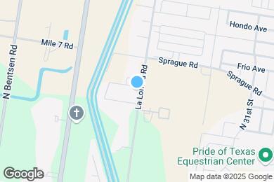 Map image of the property - 3505 Frio Ave