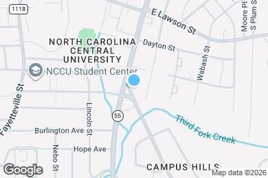 Map image of the property - 1515 S Alston Ave