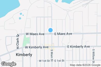 Map image of the property - 106 W Maes Ave