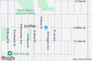 Map image of the property - 338 N Dwiggins St