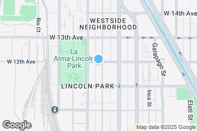 Map image of the property - 1175 Lipan St